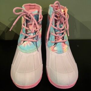 Sperry Port Boot Tie Dye Size 5 (Kids)